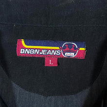 Load image into Gallery viewer, Vintage DNON JEANS Gothic Biker Y2K Dragon Yin Yang Open Collar Polyester Shirt
