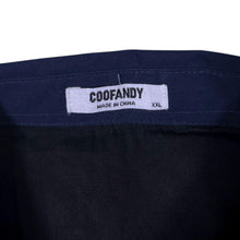 Load image into Gallery viewer, Coofandy Embroidered Cowboy Western Black Navy Blue Long Sleeve Shirt
