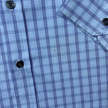 Load image into Gallery viewer, RAB Classic Blue White Check Long Sleeve Cotton Shirt
