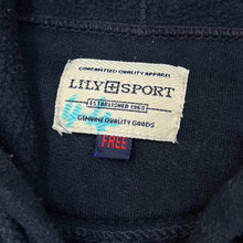 Load image into Gallery viewer, Early 00’s LILY SPORT Embroidered Crest Logo Zip Hoodie
