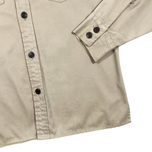 Load image into Gallery viewer, Vintage 90&#39;s LEVI&#39;S White Tab Made In Italy Beige Cotton Long Sleeve Over Shirt Jacket

