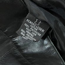Load image into Gallery viewer, Vintage ATTRACTION Original Outerwear Classic Black Genuine Real Leather Zip Bomber Jacket
