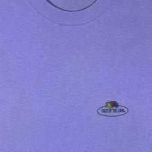 Load image into Gallery viewer, Vintage FRUIT OF THE LOOM Classic Mini Logo Graphic Purple Single Stitch T-Shirt
