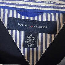 Load image into Gallery viewer, Tommy Hilfiger Classic Dark Navy Cotton Long Sleeve Button-Up Shirt
