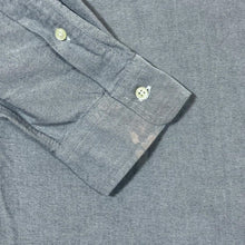 Load image into Gallery viewer, RALPH LAUREN &quot;Slim Fit&quot; Embroidered Mini Logo Grey Long Sleeve Button-Up Cotton Shirt
