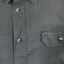 Load image into Gallery viewer, Early 00&#39;s WRANGLER Classic Dark Grey Cotton Short Sleeve Safari Utility Shirt
