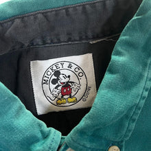 Load image into Gallery viewer, Vintage 90&#39;s Disney Mickey &amp; Co Embroidered Long Sleeve Button-Up Cotton Shirt
