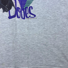 Load image into Gallery viewer, Vintage Dobes (1995) Dobermann Dog Animal Graphic Grey T-Shirt
