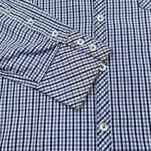 Load image into Gallery viewer, LAMBRETTA Carnaby Street London Classic Mod Check Long Sleeve Button-Up Cotton Shirt

