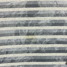 Load image into Gallery viewer, Vintage 90&#39;s RAGZ Made In USA Sun Bleached Grey Beige Striped Long Sleeve T-Shirt
