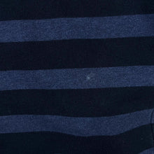 Load image into Gallery viewer, Lacoste Mini Logo Navy Blue Striped Long Sleeve Polo Shirt
