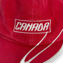 Load image into Gallery viewer, Early 00’s CANADA Colour Block Embroidered Souvenir Spellout Baseball Cap
