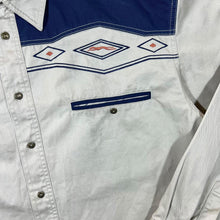 Load image into Gallery viewer, Vintage Jacques Lorant Cowboy Western Cotton Long Sleeve Shirt
