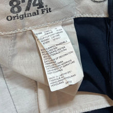 Load image into Gallery viewer, Dickies 874 Original Fit Classic Navy Blue Straight Leg Skater Chino Pants Trousers
