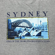 Load image into Gallery viewer, Early 00’s Sydney “One Of The World’s Greatest Cities” Australia Souvenir Graphic T-Shirt
