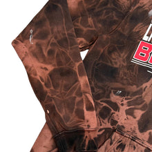Load image into Gallery viewer, NIKE &quot;Lafayette-Jefferson Bronchos&quot; College Sports Graphic Bleach Tie Dye Pullover Hoodie
