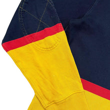 Load image into Gallery viewer, Vintage J.CREW &quot;Merrimack&quot; Colour Block Long Sleeve Sailing Rugby Polo Shirt
