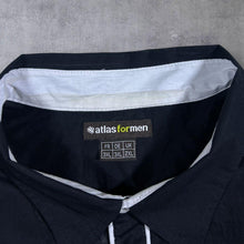 Load image into Gallery viewer, Atlas For Men Cowboy Western Cow Skull Black White Cotton Long Sleeve Shirt
