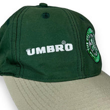 Load image into Gallery viewer, Umbro CELTIC FC Embroidered Football Logo Colour Block Baseball Cap
