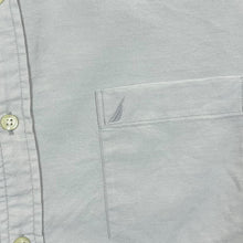 Load image into Gallery viewer, Nautica &quot;Classic Fit&quot; Off-White Long Sleeve Cotton Button-Up Shirt
