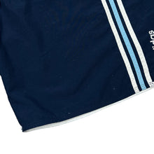 Load image into Gallery viewer, Early 00&#39;s ADIDAS Classic Three Stripe Embroidered Mini Spellout Swim Board Shorts Trunks
