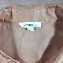 Load image into Gallery viewer, Love Stories Cowboy Western Pink White Tasselled Viscose Popper Long Sleeve Shirt
