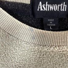 Load image into Gallery viewer, Vintage ASHWORTH Classic Basic Cream Fleece Crewneck Sweatshirt
