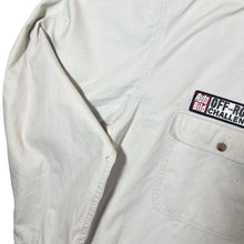 Load image into Gallery viewer, Vintage Fjallraven Cream Hiking Utility Long Sleeve Button-Up Cotton Shirt
