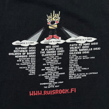 Load image into Gallery viewer, RUISROCK (2009) Hard Rock Heavy Metal Music Band Festival Lineup Graphic T-Shirt
