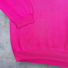Load image into Gallery viewer, Vintage 80&#39;s Switcher &quot;Parapente Club&quot; Pink Graphic Collared Sweatshirt
