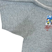 Load image into Gallery viewer, PEANUTS Snoopy Charlie Brown Holiday Christmas Cartoon Graphic Grey T-Shirt
