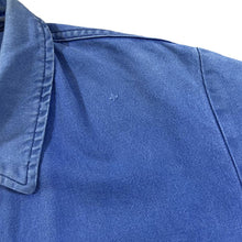 Load image into Gallery viewer, Vintage 90&#39;s Classic French Workwear Chore Faded Blue Cotton Distressed Jacket
