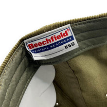 Load image into Gallery viewer, Deadstock BEECHFIELD Classic Basic Corduroy Cord Baseball Cap
