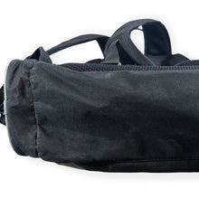 Load image into Gallery viewer, Early 00&#39;s Umbro Embroidered Logo Spellout Black Grey Rucksack Backpack Bag
