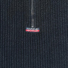 Load image into Gallery viewer, Early 00&#39;s MAINE New England 1/4 Zip Pullover Ribbed Fleece Sweatshirt
