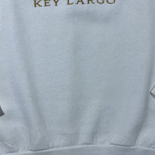 Load image into Gallery viewer, Vintage 90’s FOTL “Keyt Largo” Embroidered Souvenir White Crewneck Sweatshirt
