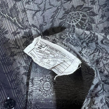 Load image into Gallery viewer, Vintage 90's Matchplay Grey Mix Floral Patterned Long Sleeve Shirt
