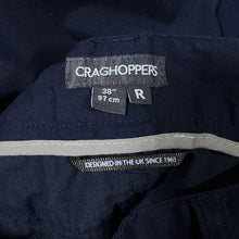Load image into Gallery viewer, Craghoppers Hiking Utility Outdoor Walking Zip-Off Convertible Black Trousers
