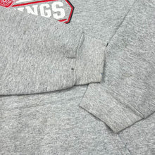 Load image into Gallery viewer, NHL DETROIT RED WINGS Ice Hockey Logo Spellout Graphic Pullover Hoodie
