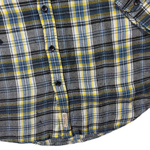 Load image into Gallery viewer, Timberland Multi Plaid Check Long Sleeve Acrylic Wool Flannel Shirt
