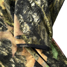 Load image into Gallery viewer, CK KINETICS NATIVE Mini Logo Woodlands Camo Camouflage Pattern Zip Fleece Hoodie
