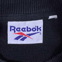 Load image into Gallery viewer, Reebok Classic Embroidered Big Logo Black Crewneck Sweatshirt
