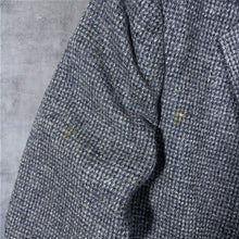 Load image into Gallery viewer, Vintage Reed St. James Made In Brazil Grey Houndstooth Style Sports Coat Blazer
