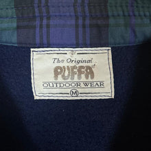 Load image into Gallery viewer, Vintage PUFFA Tartan Plaid Check Collared Fleece Sweatshirt
