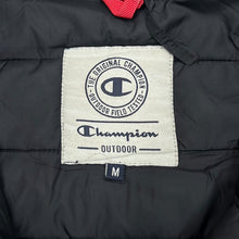 Load image into Gallery viewer, CHAMPION “Outdoor Field Tested” Tech Fill Medium Warm Padded Puffer Hooded Jacket
