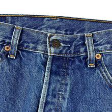 Load image into Gallery viewer, LEVI&#39;S 522 Slim Tapered Classic Blue Denim Jeans
