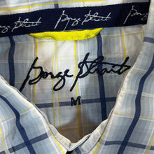 Load image into Gallery viewer, Vintage George Strait Country Western Cowboy Check Popper Long Sleeve Shirt
