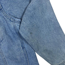 Load image into Gallery viewer, Vintage 90&#39;s REDHEAD Corduroy Cord Collared Blue Denim Distressed Trucker Jacket

