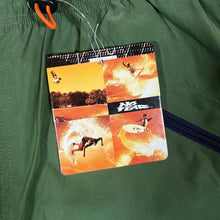 Load image into Gallery viewer, NO FEAR Classic Green Outdoor Hiking Windbreaker Utility Track Pants Trousers
