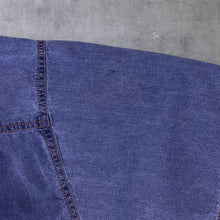 Load image into Gallery viewer, Vintage John Baner Embroidered Cowboy Western Aztec Blue Denim Short Sleeve Shirt
